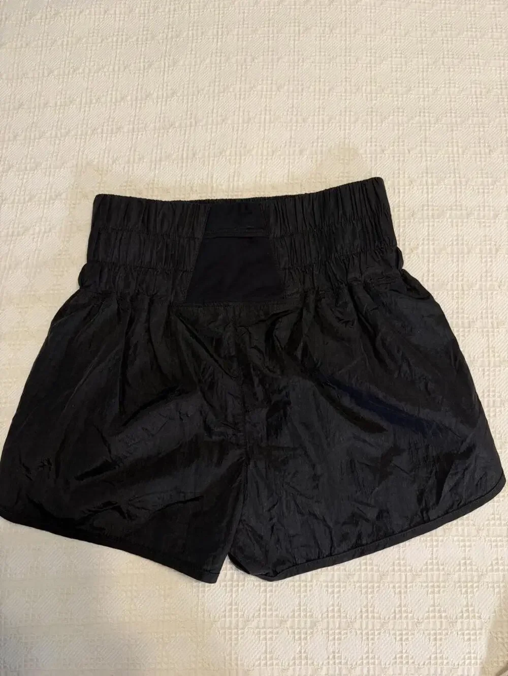 FP Movement Black Running Shorts Lightweight High Rise Athletic Gym Activewear S